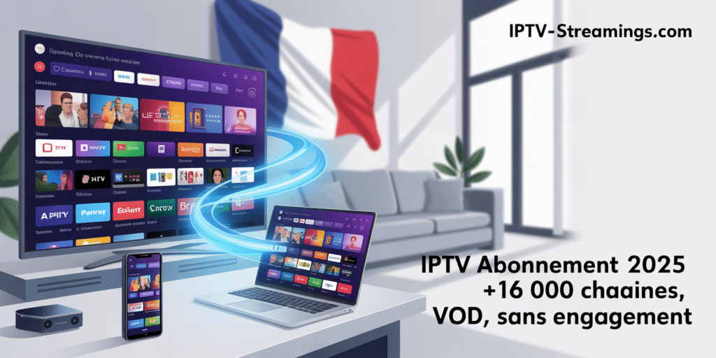 Découvrez notre IPTV Abonnement 2025 – Plus de 16 000 chaînes et VOD sur tous vos écrans